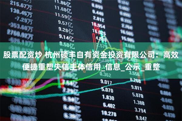 股票配资炒 杭州硕丰自有资金投资有限公司：高效便捷重塑失信主体信用_信息_公示_重整